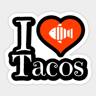 Fish Tacos Sticker